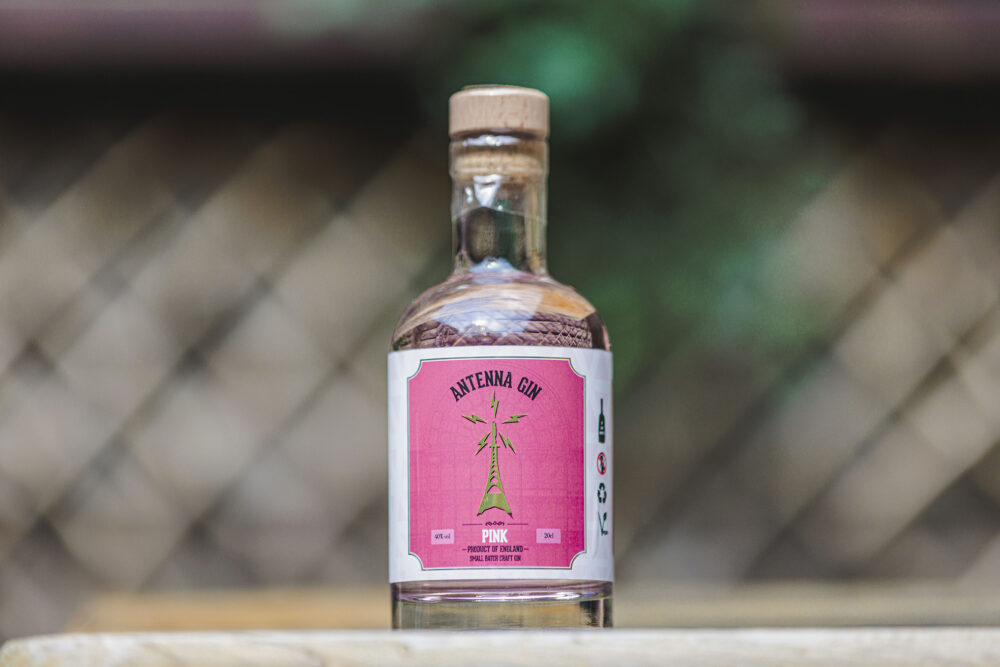 Antenna Pink Gin Bottle 200ml