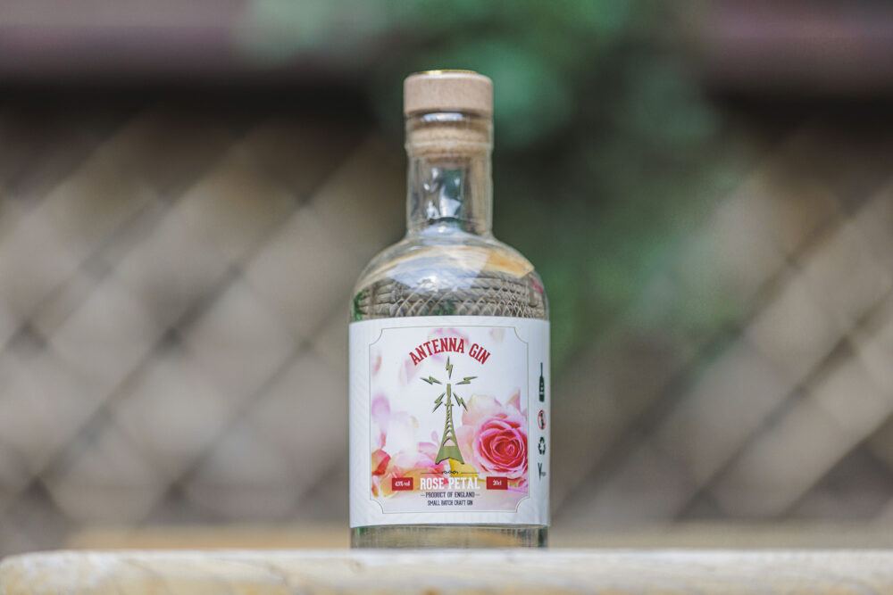 Antenna Rose Gin Bottle 200ml